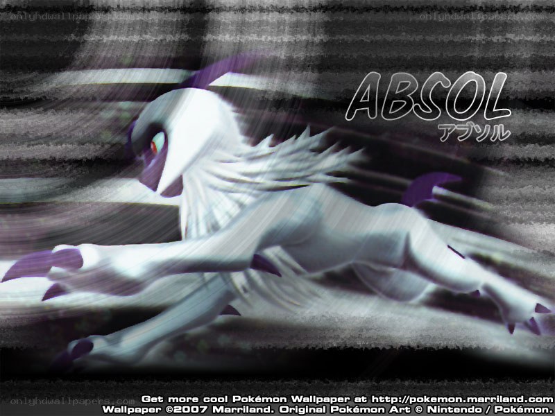Absol Pokémon wallpaper
