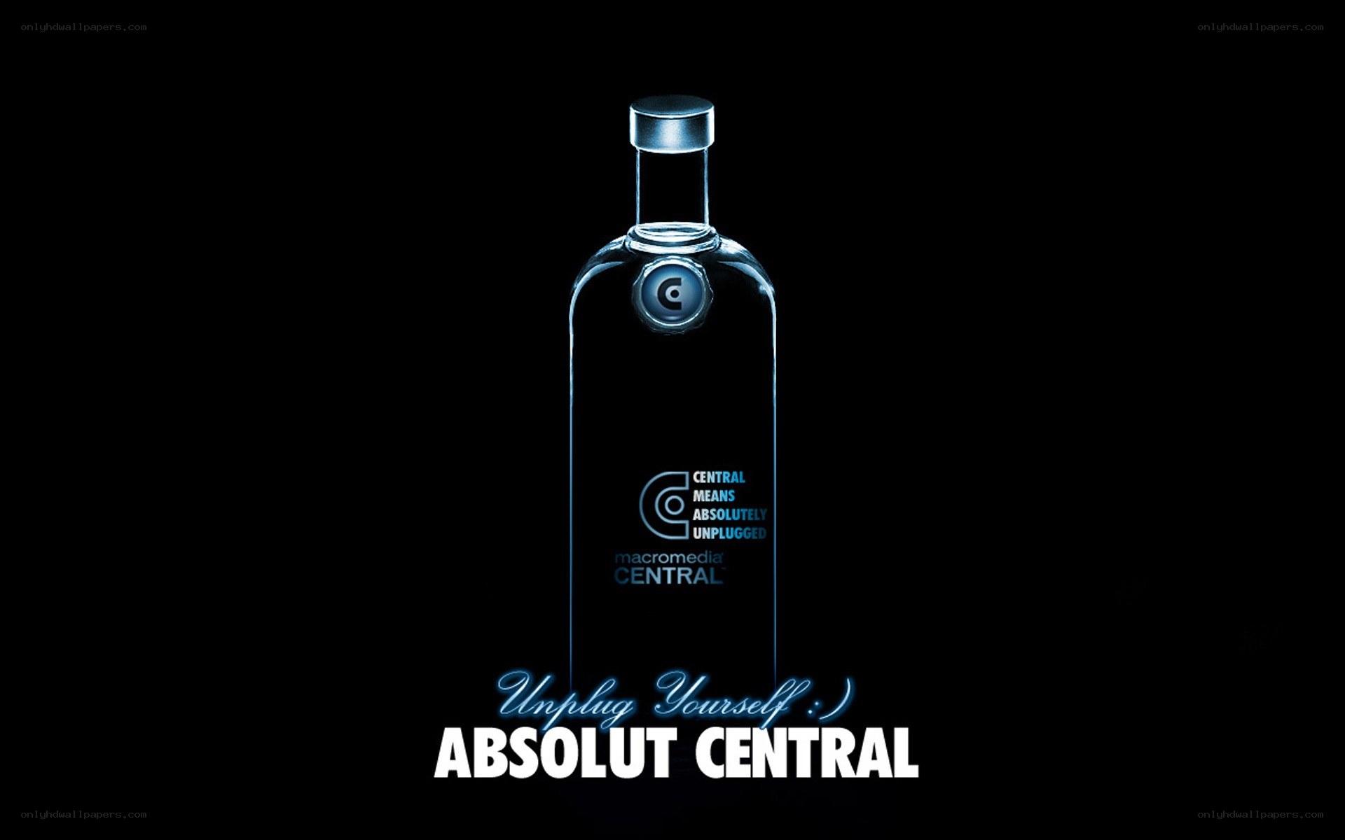 Absolut Central advertisement