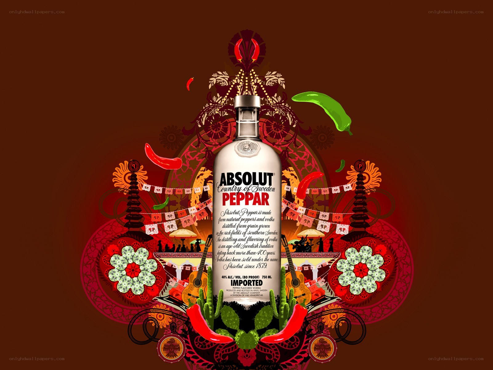 Absolut Pepper Vodka Ad
