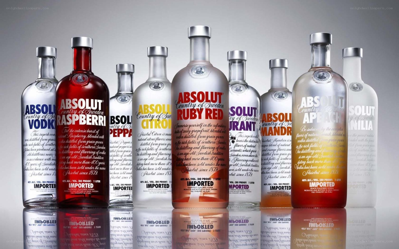 Absolut Vodka Bottle Collection