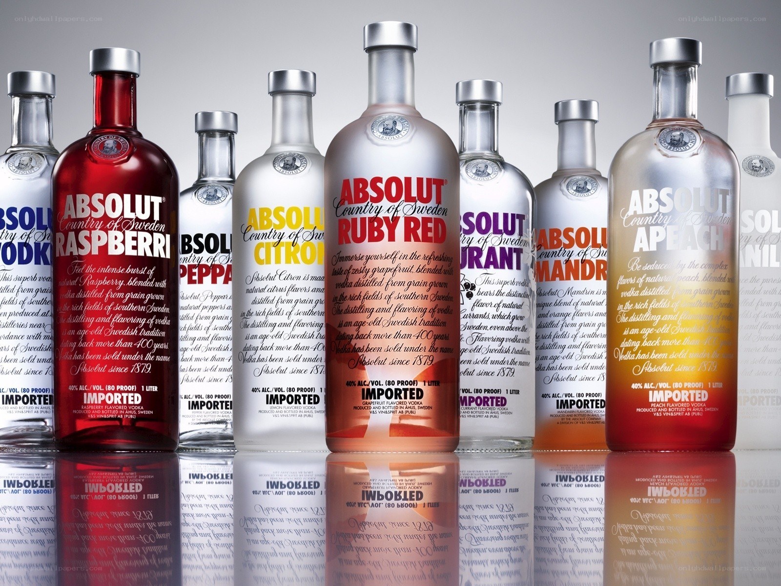 Absolut Vodka Flavors
