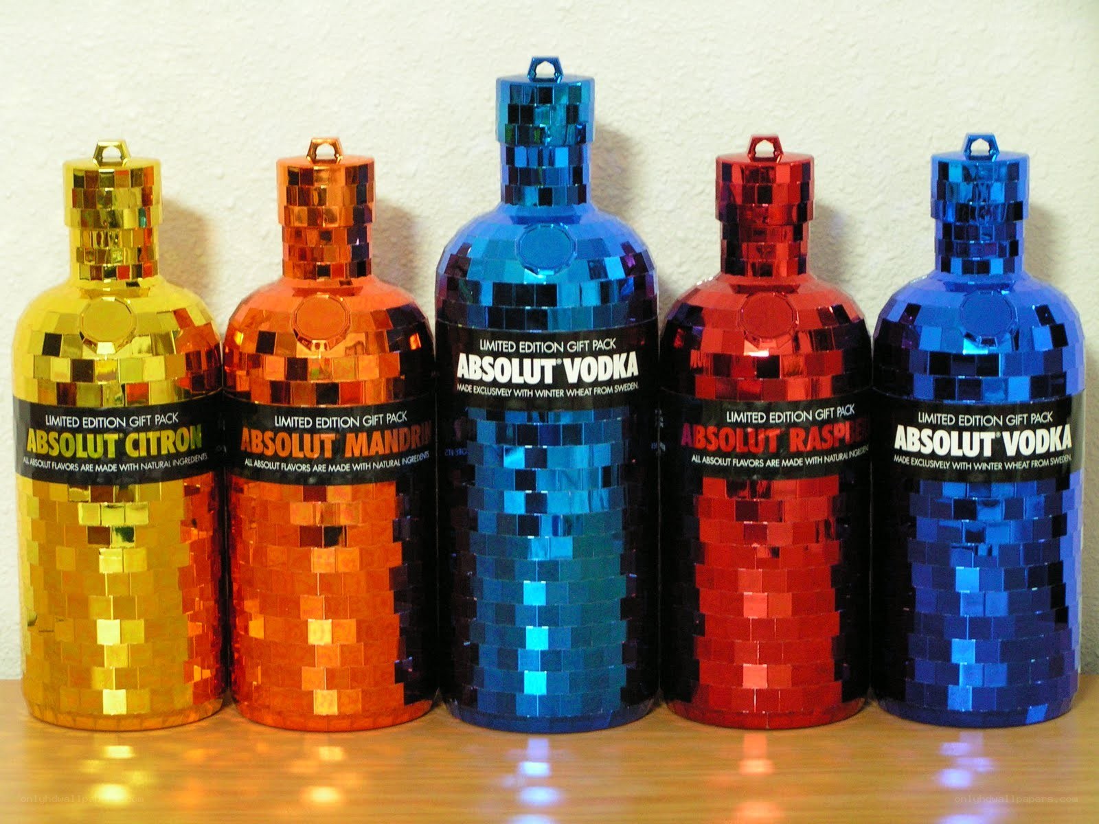 Absolut Vodka limited edition bottles