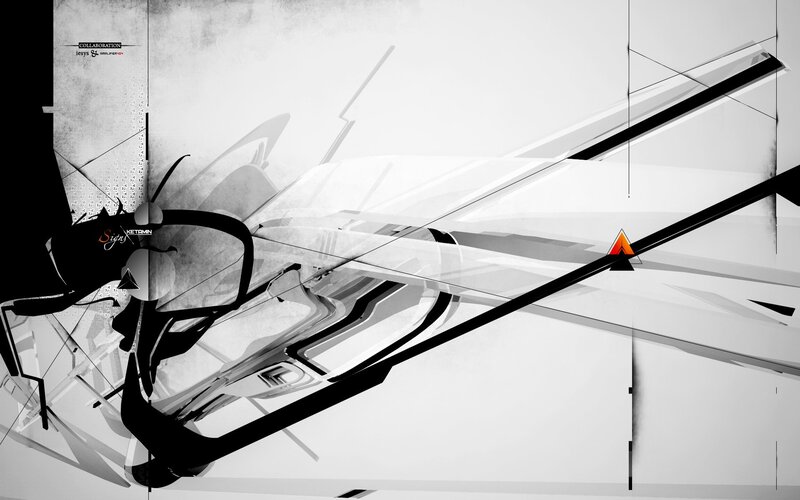 Abstract Aircraft Design — Black