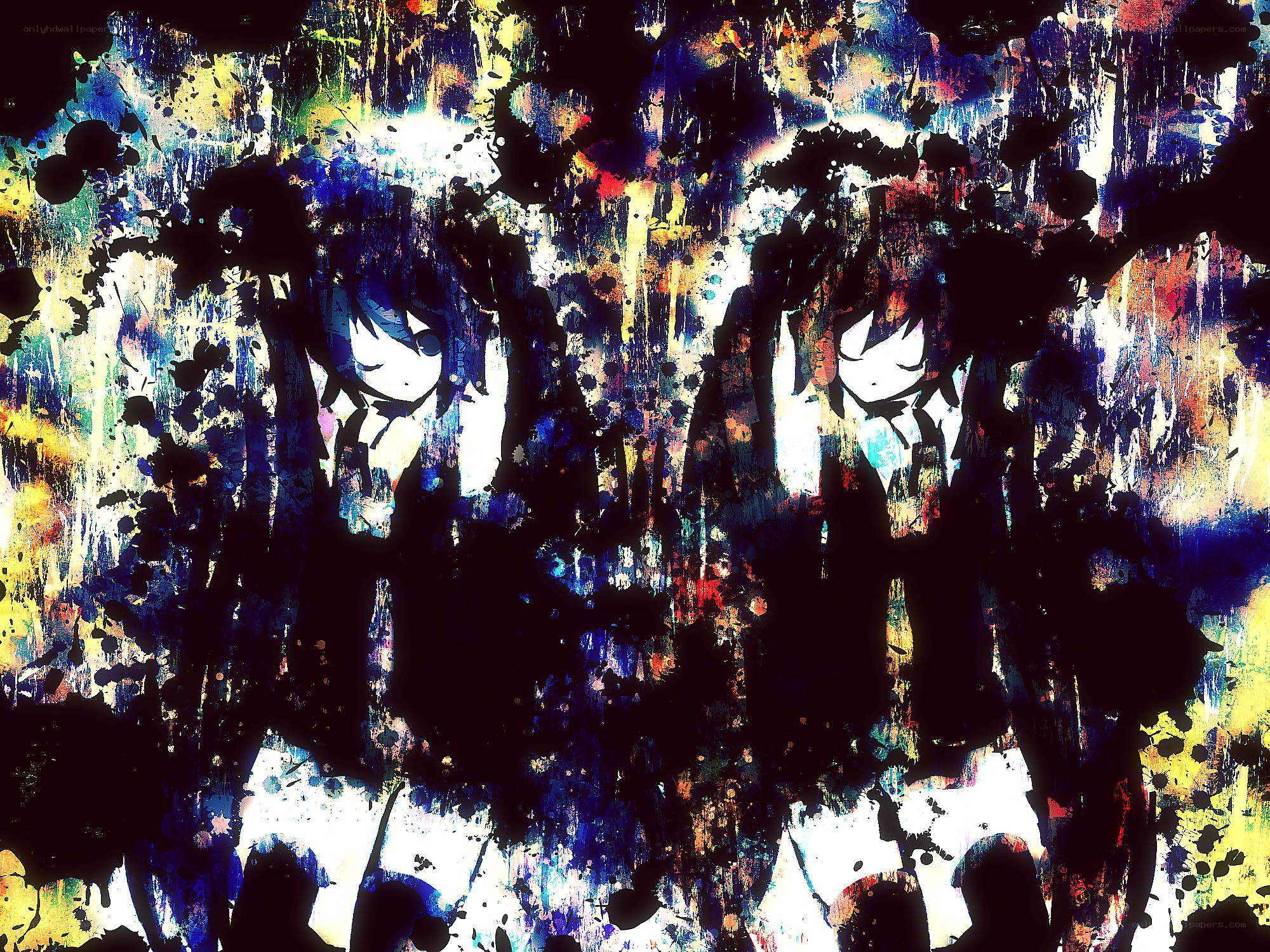 abstract anime art