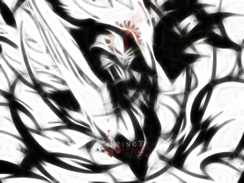 abstract anime character artwork