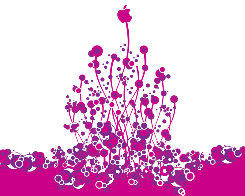 abstract apple design