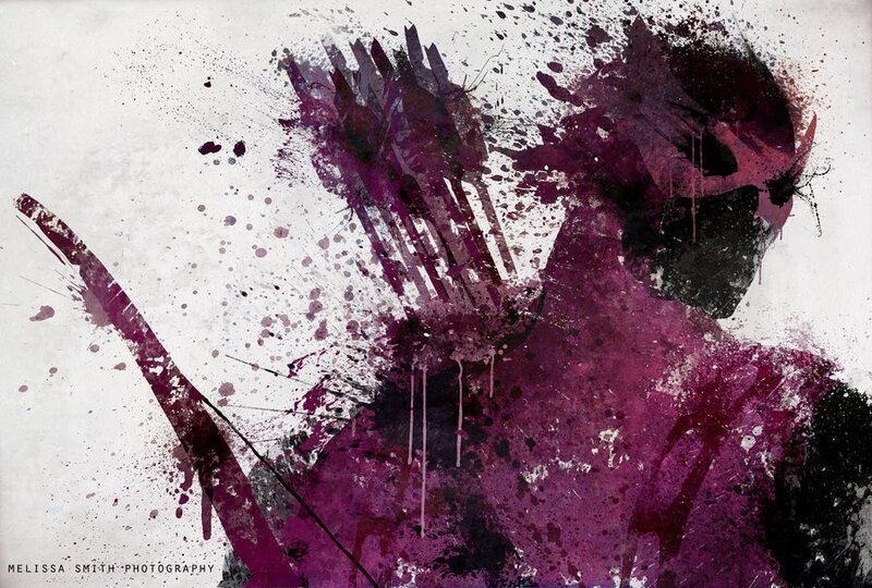 abstract archer silhouette art