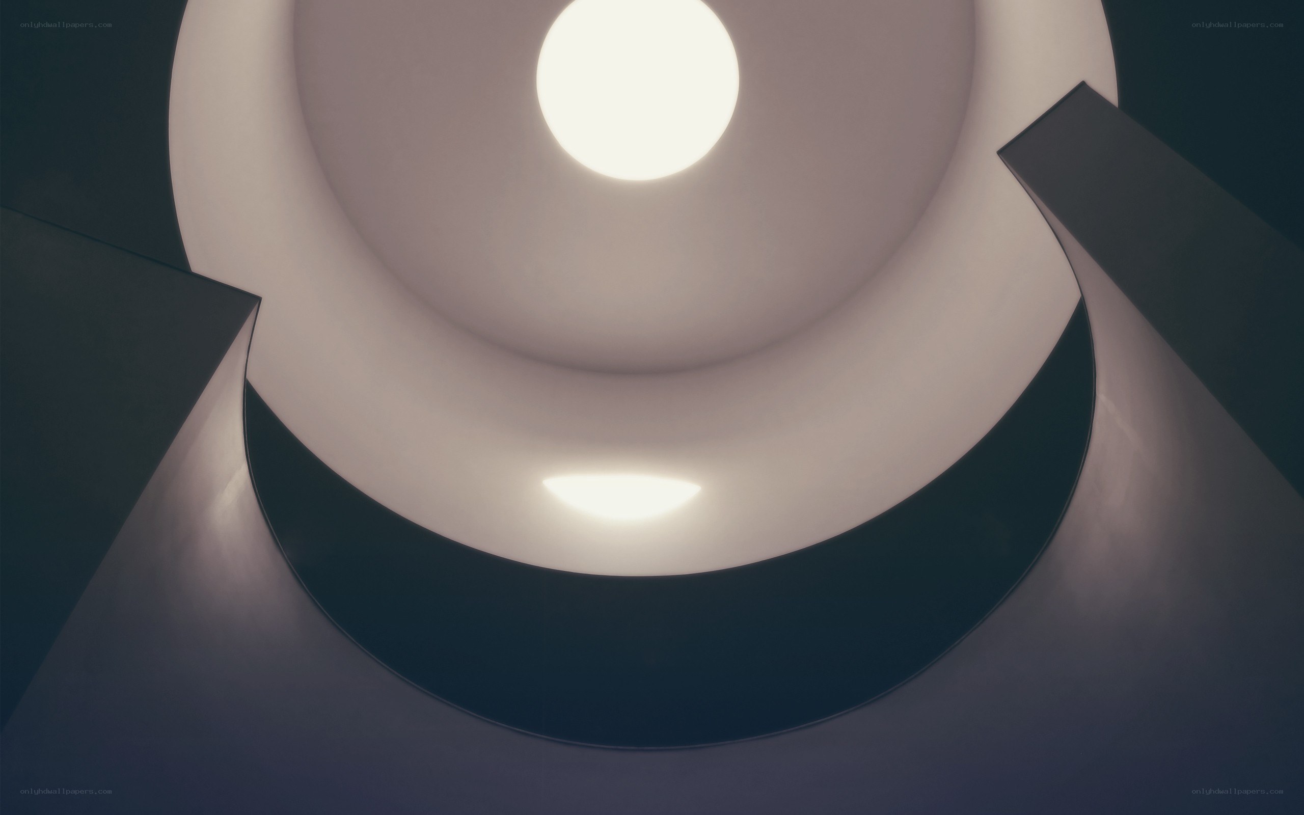 abstract architectural ceiling design