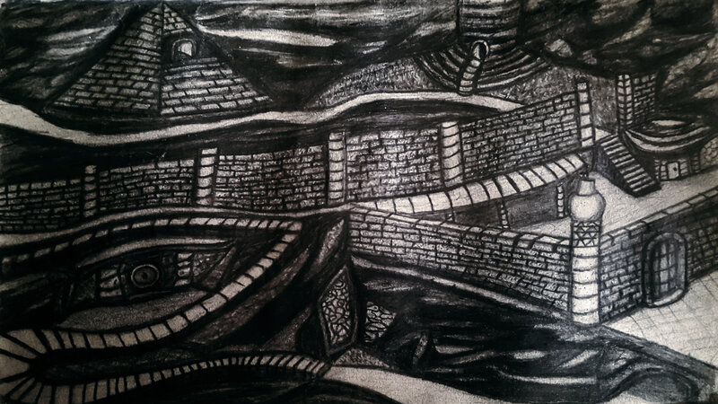 Abstract Architectural Drawing