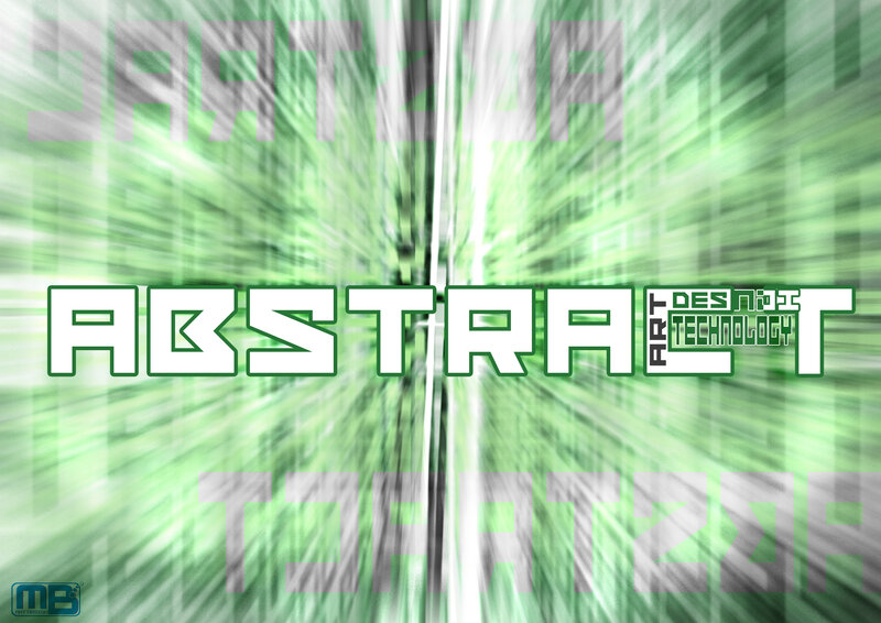 Abstract art design technology
