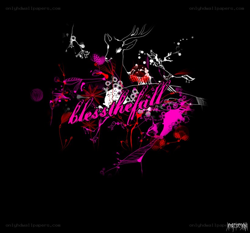 abstract art with deer and text