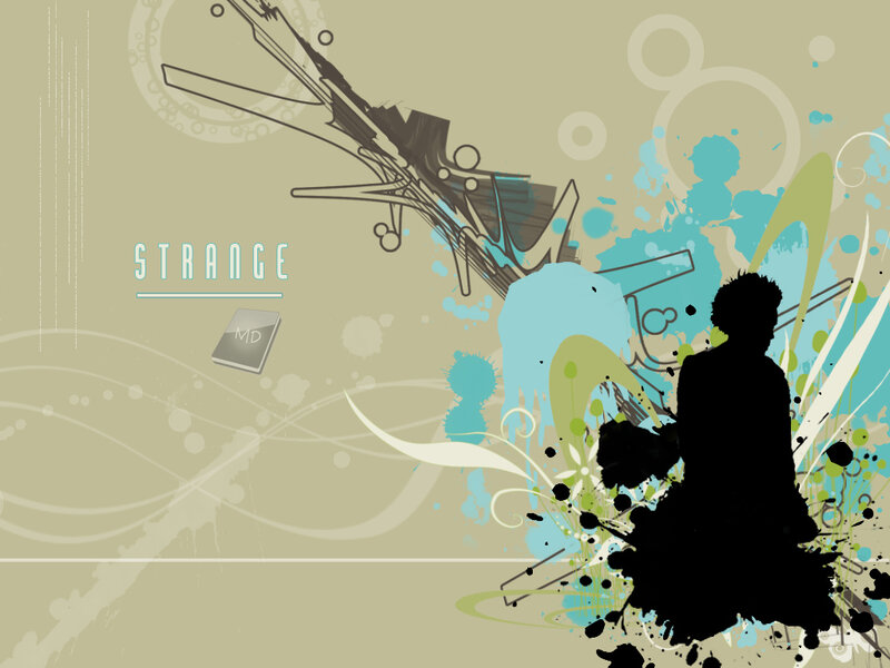 abstract art with silhouette