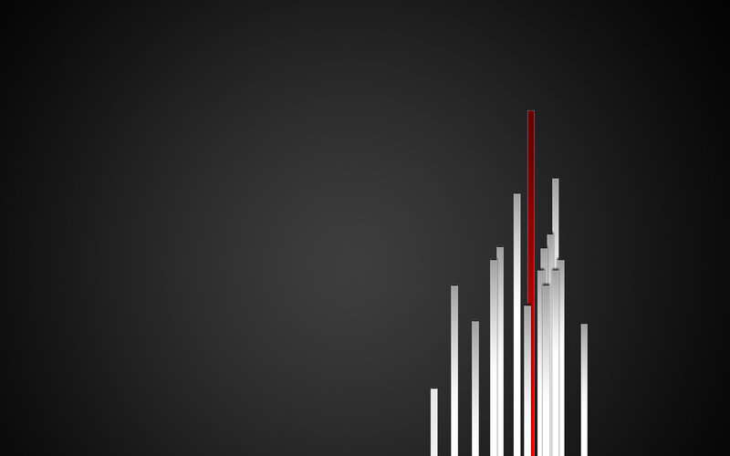 Abstract bar graph design