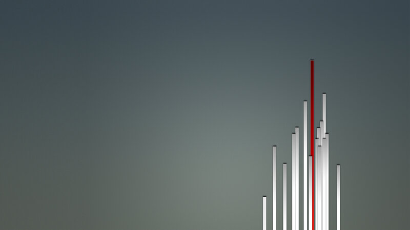 abstract bar graph visualization