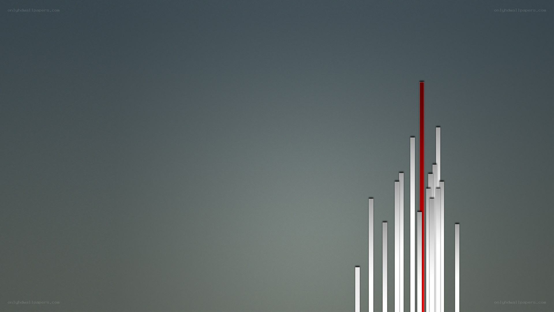abstract bar graph visualization