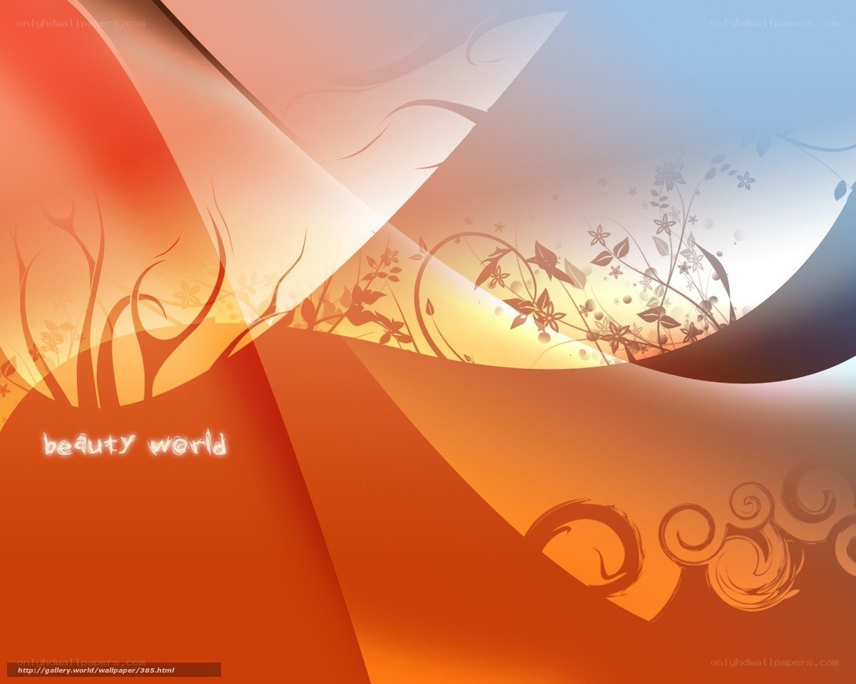 abstract beauty world