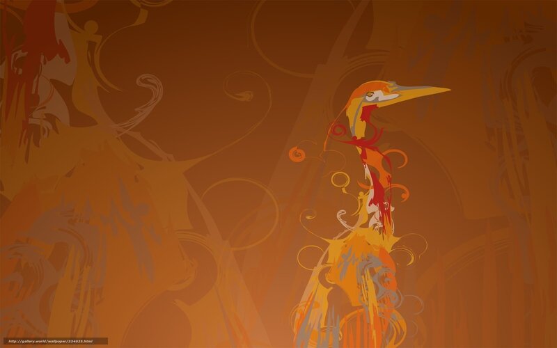 abstract bird art wallpaper