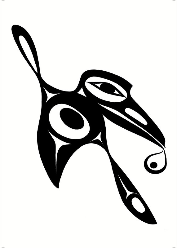 abstract bird design