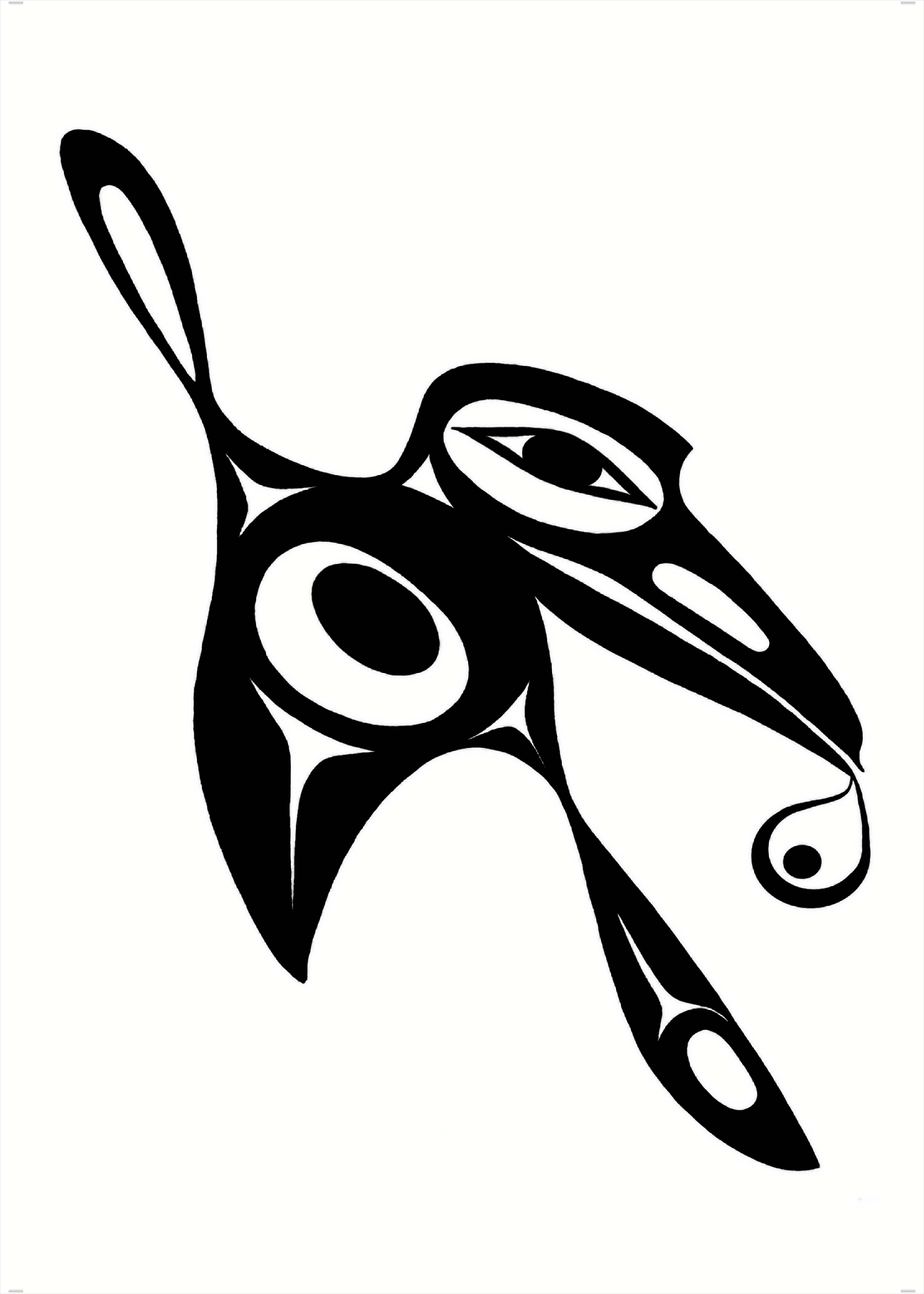 abstract bird design
