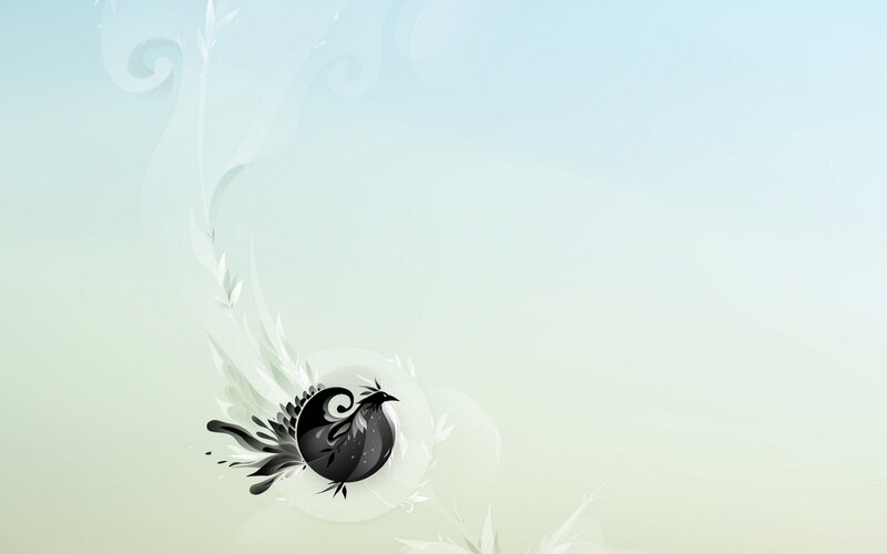 abstract bird design wallpaper