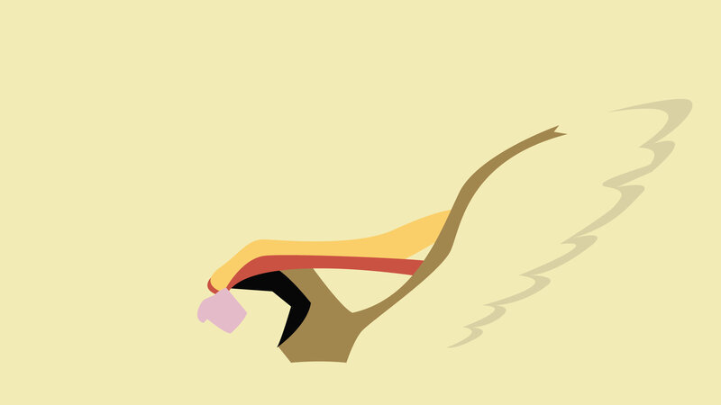 abstract bird in flight