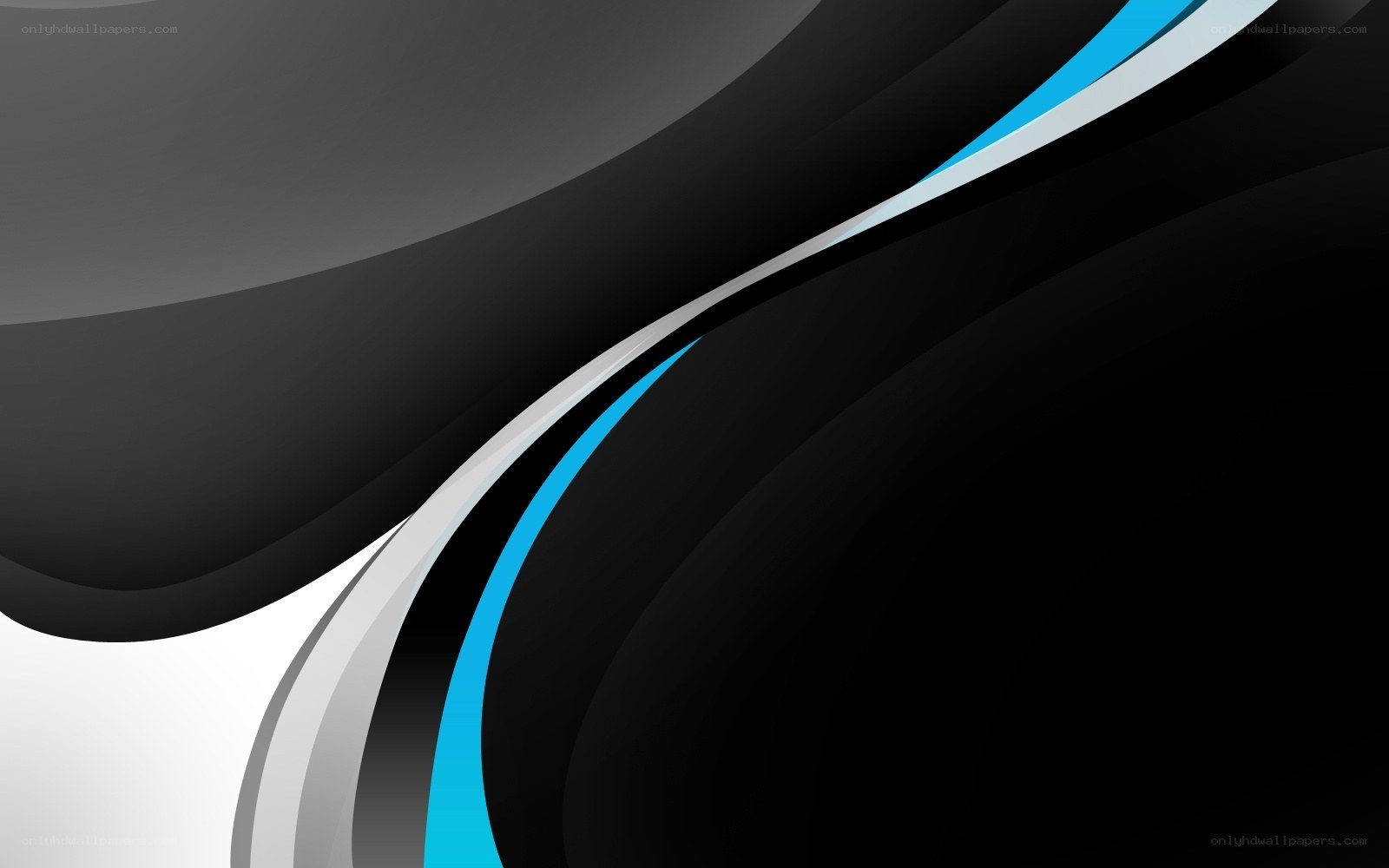 abstract black and blue design