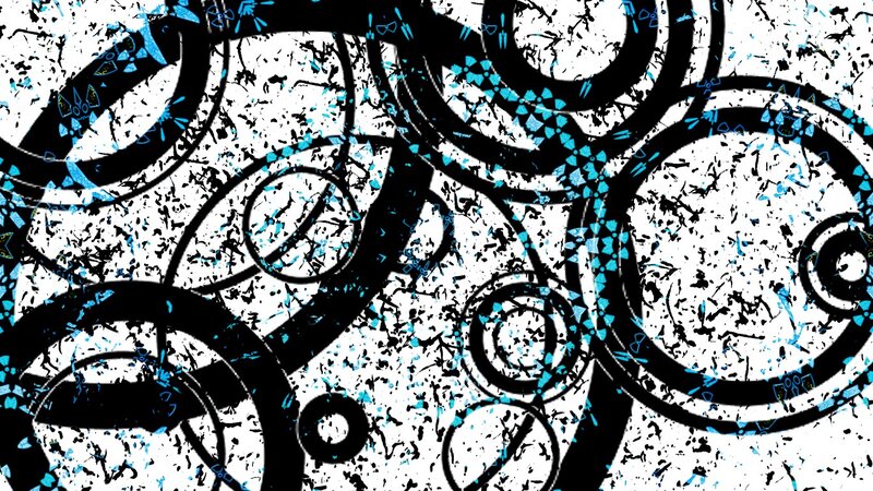 abstract black and blue pattern