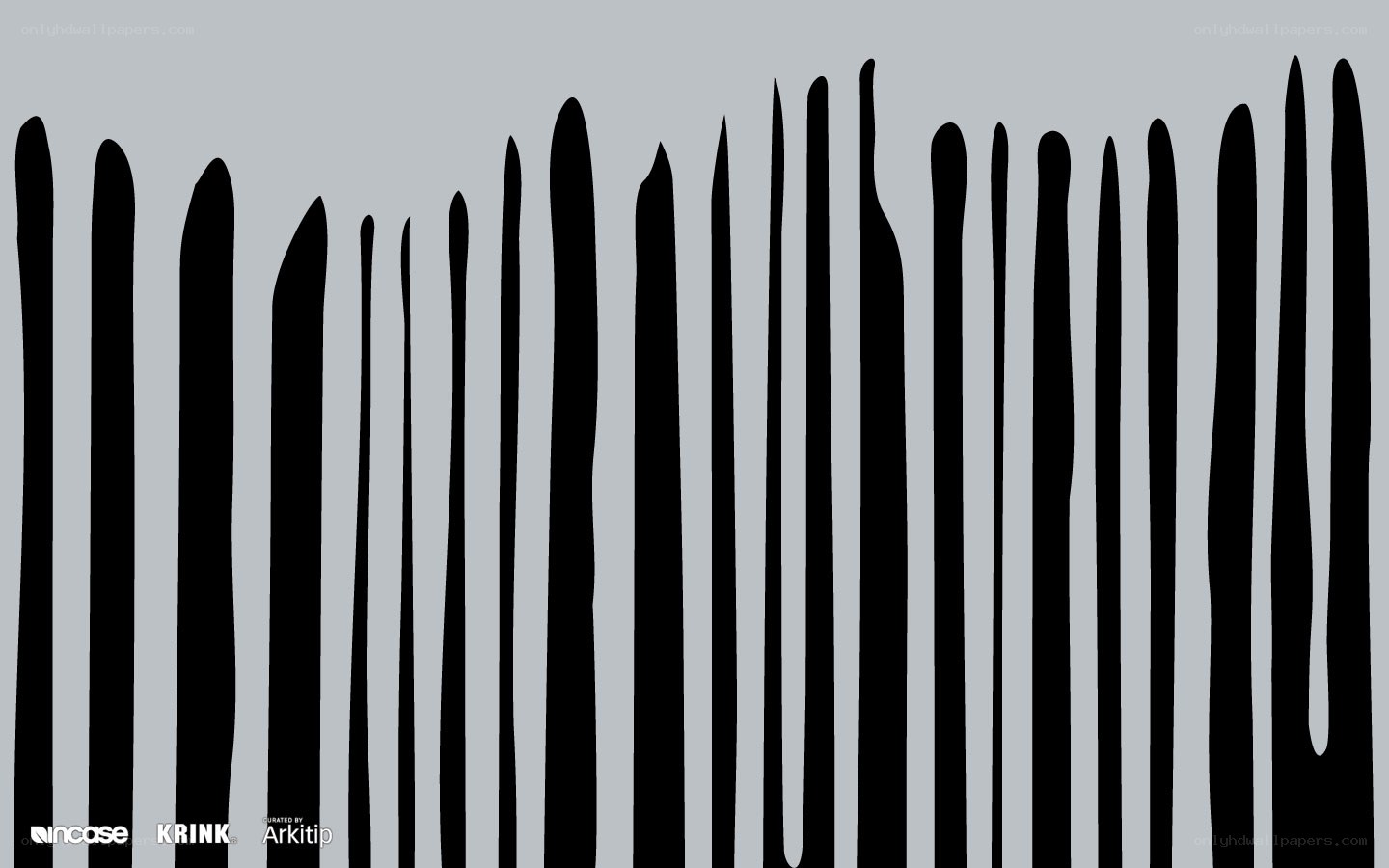 Abstract black and gray shapes