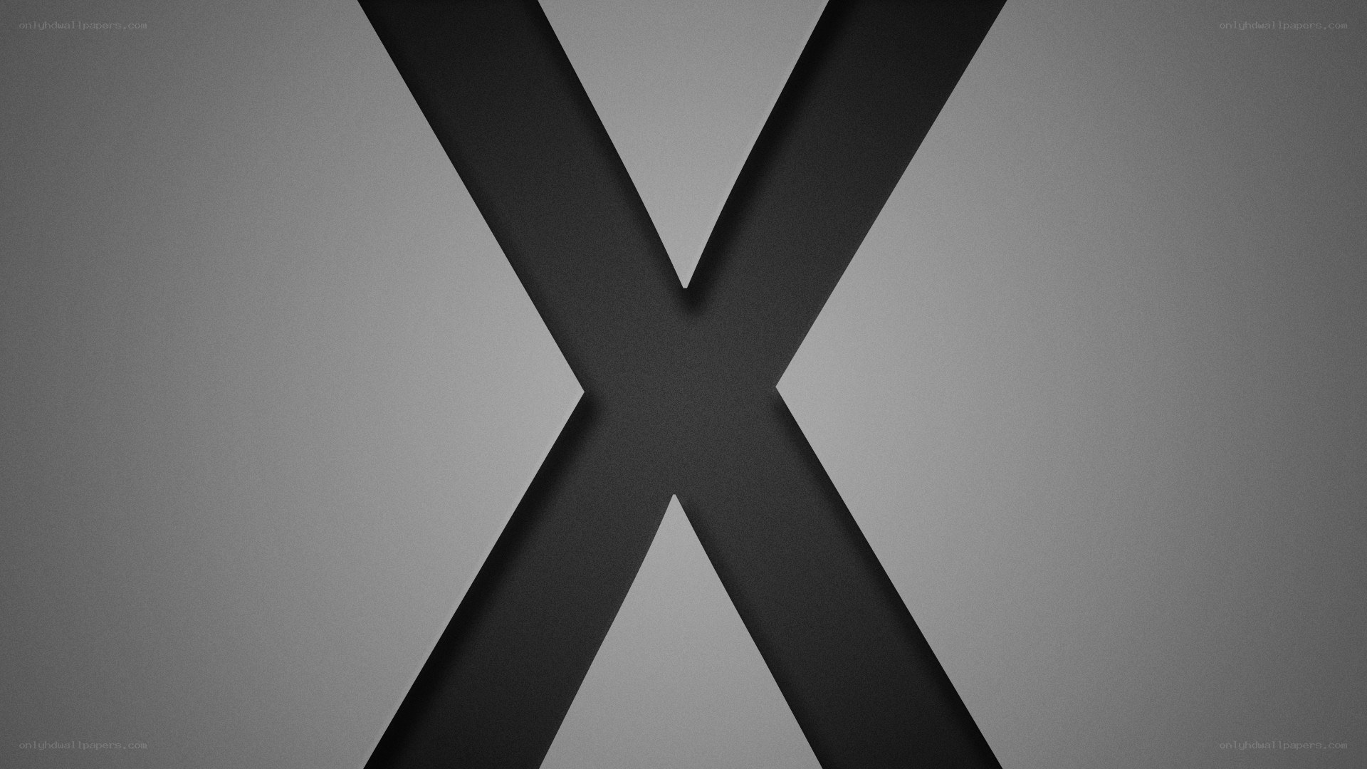 abstract black and gray x design