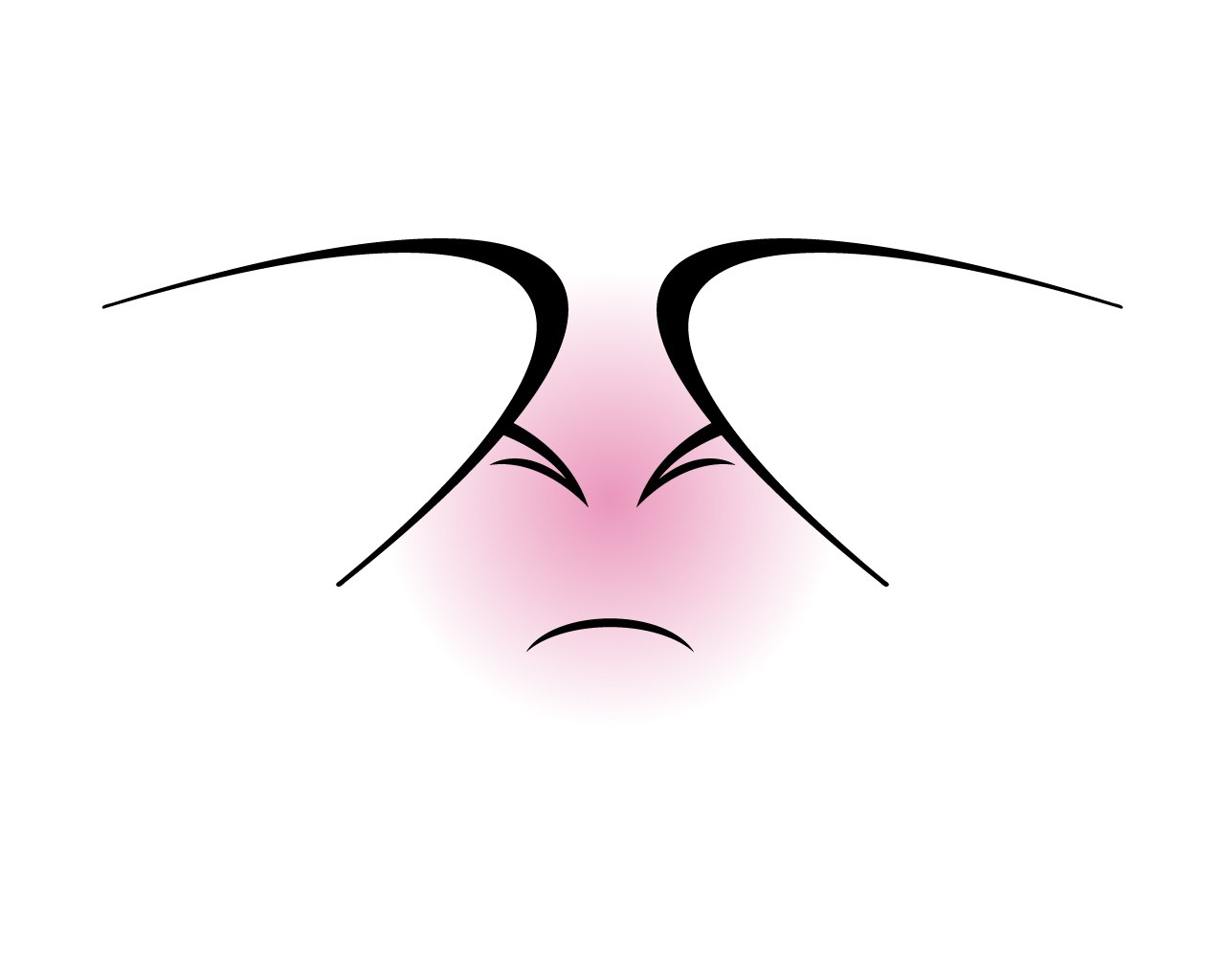 abstract black and pink design