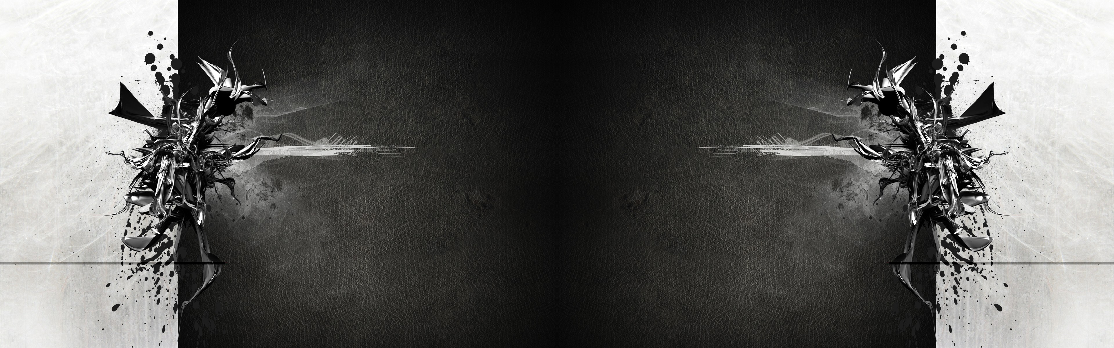 abstract black and white design