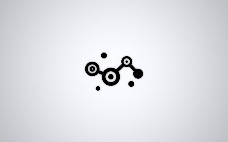 abstract black and white design