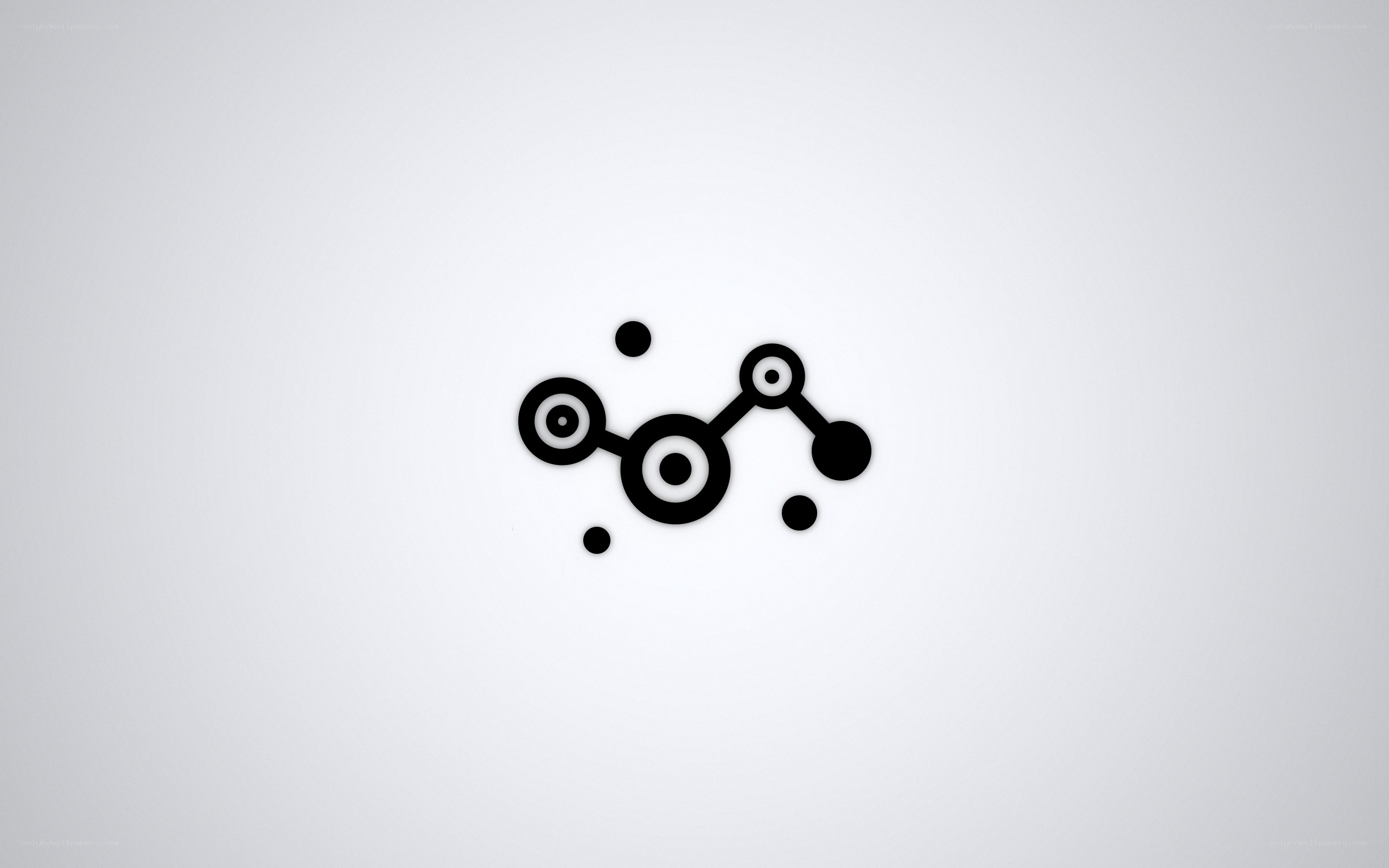 abstract black and white design