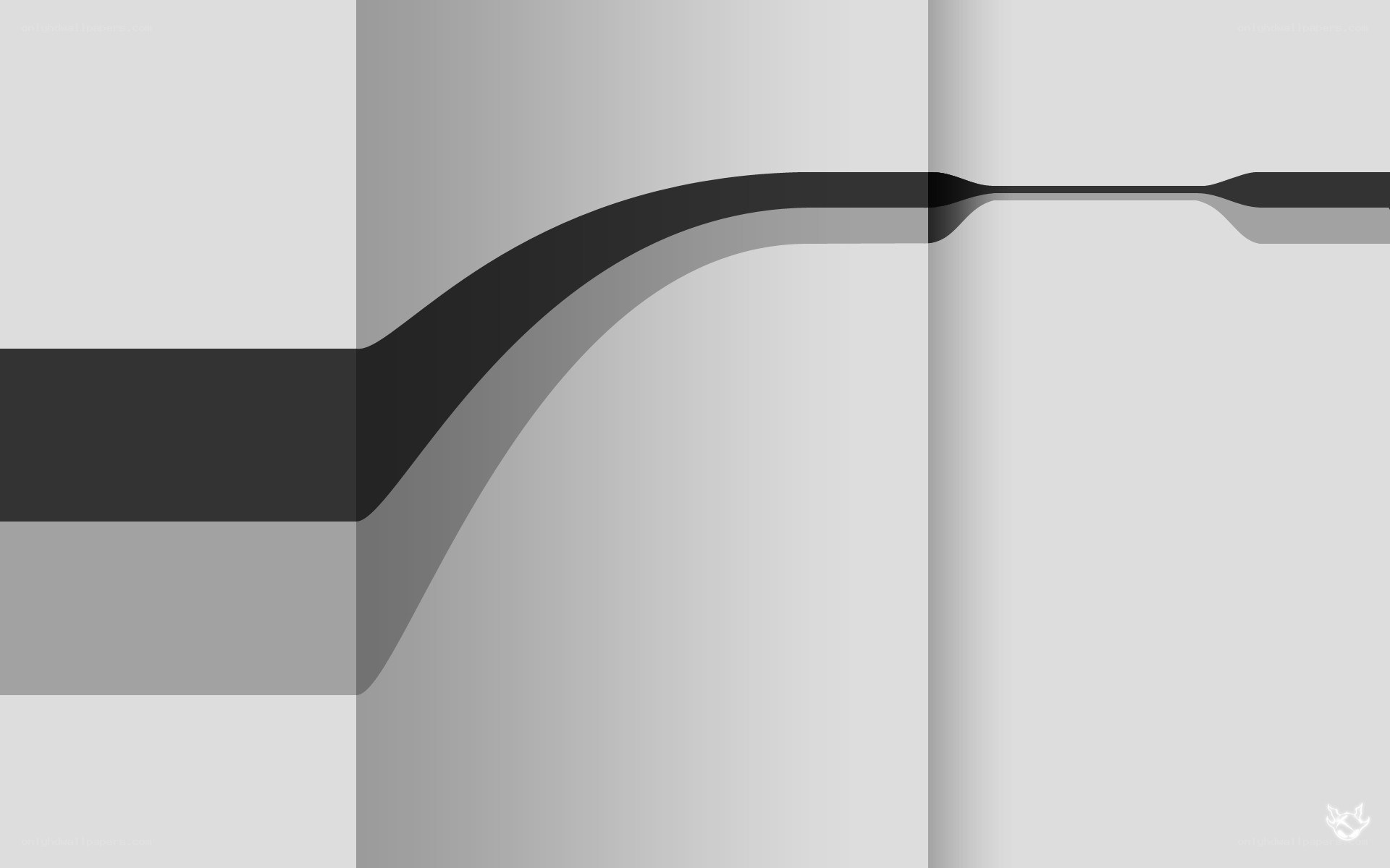abstract black and white design