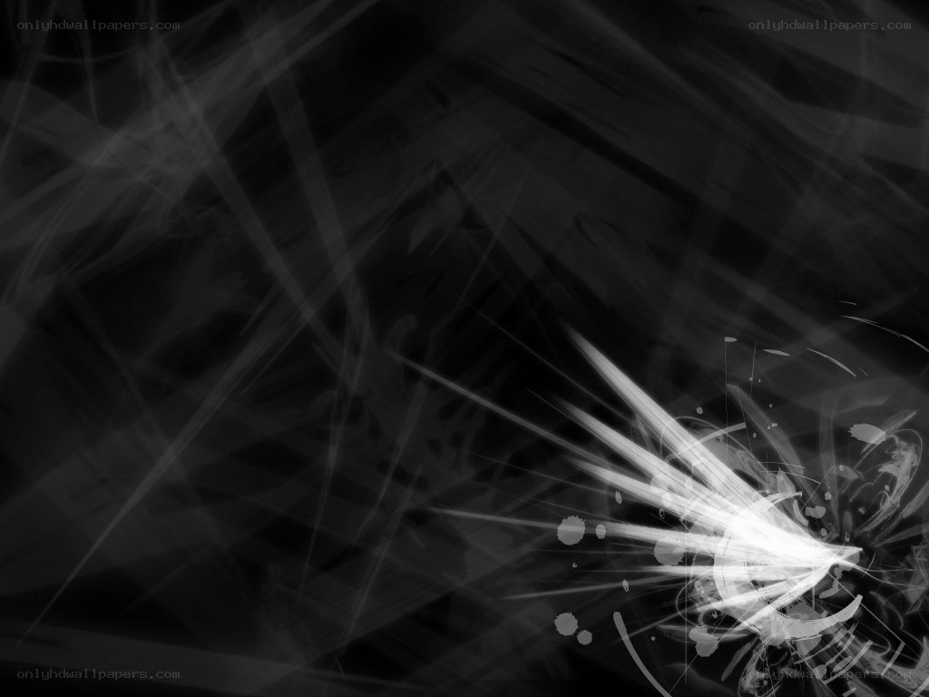 abstract black and white design
