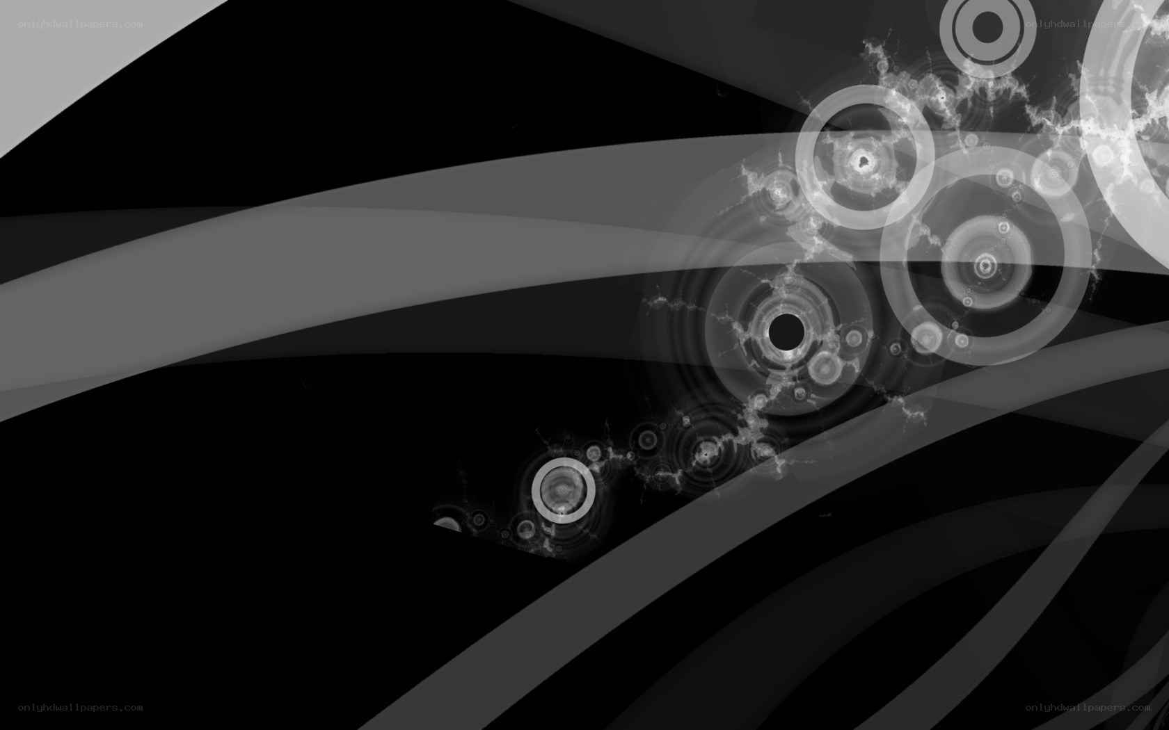 abstract black and white design