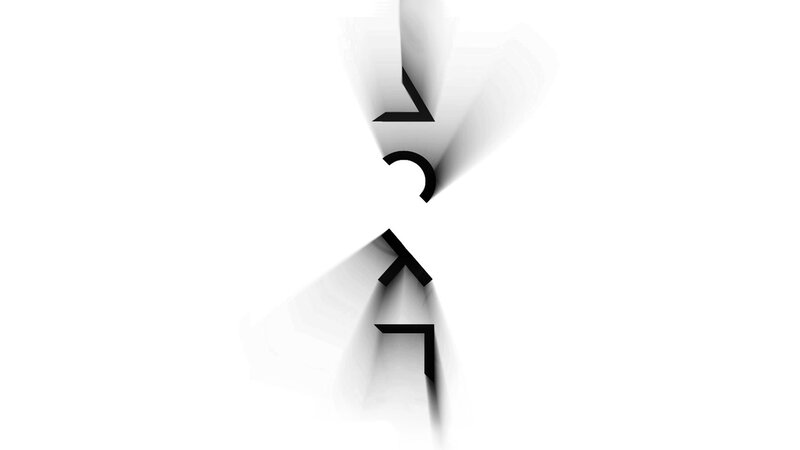 abstract black and white design
