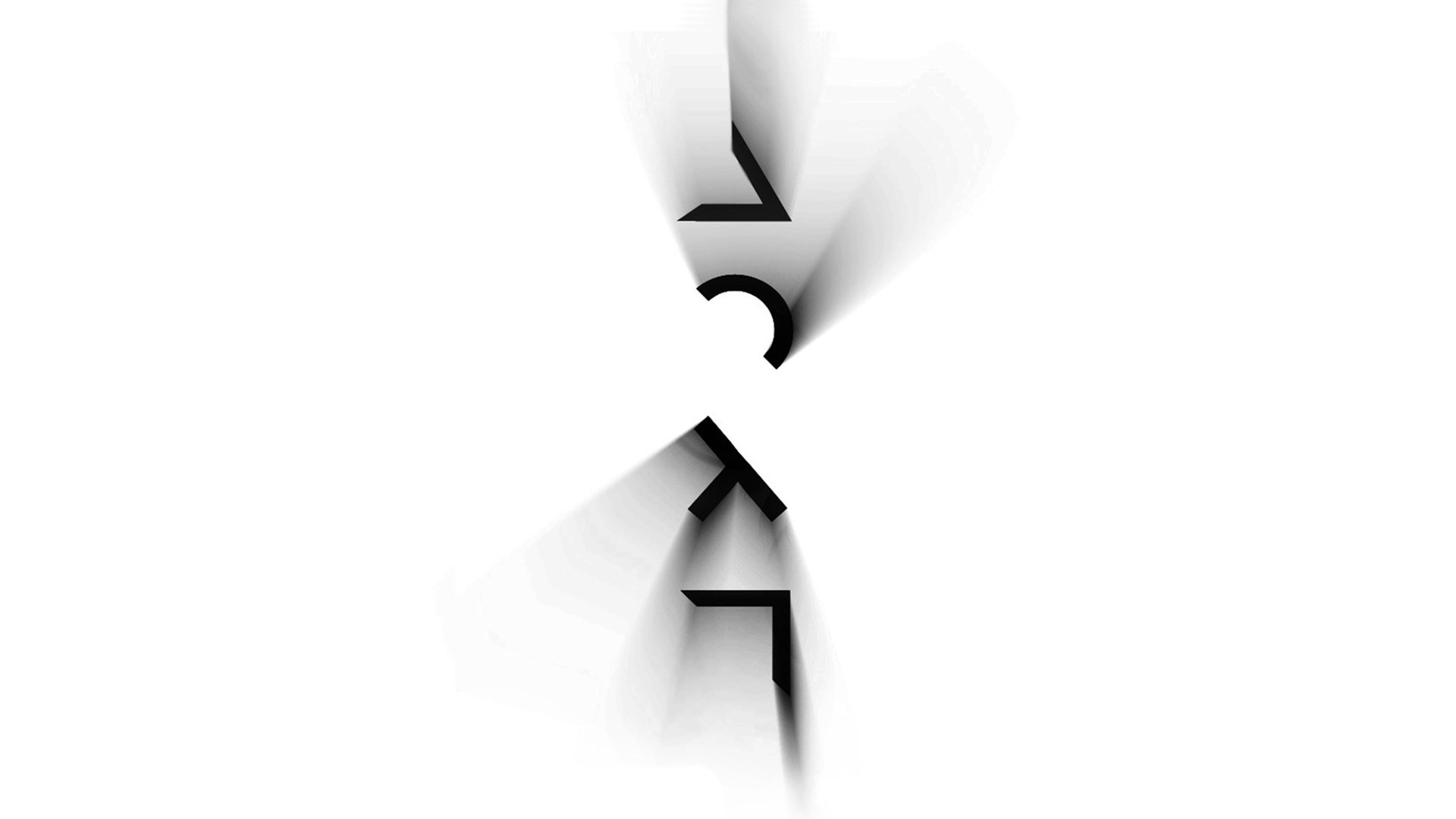abstract black and white design