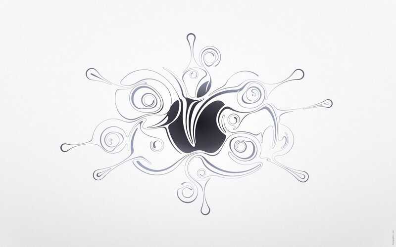 abstract black and white design