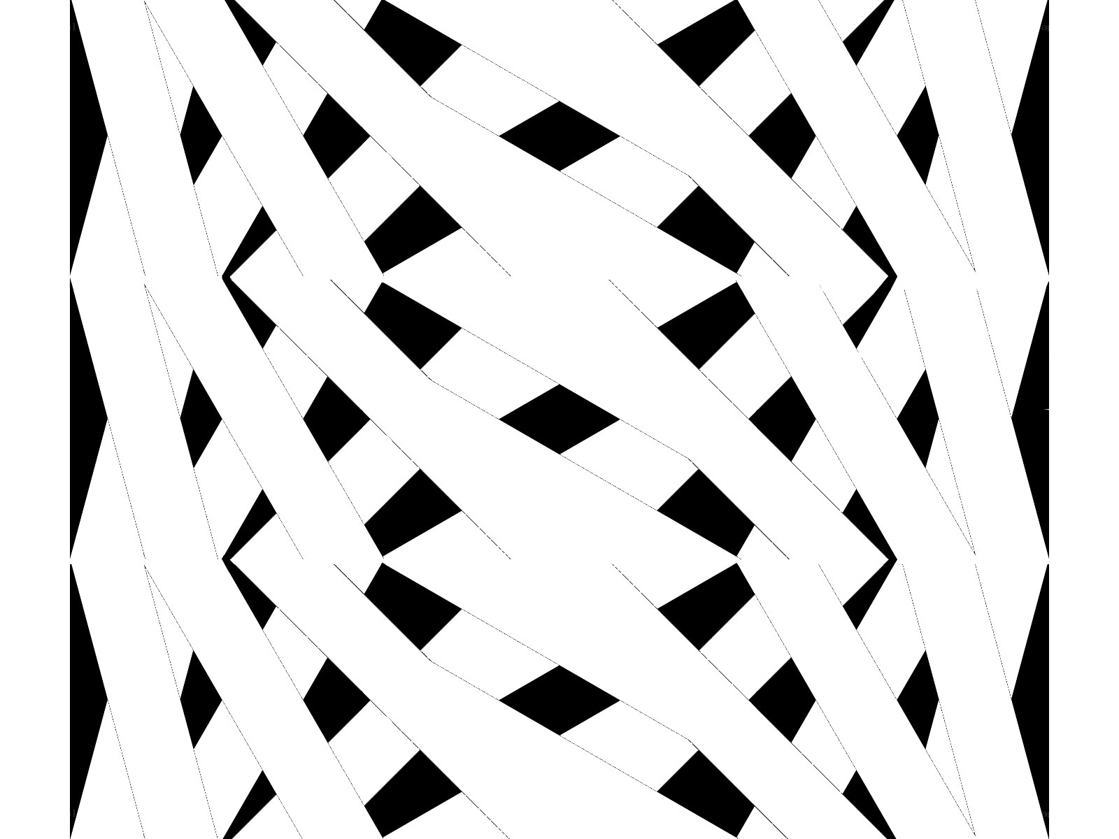 Abstract black and white geometric pattern