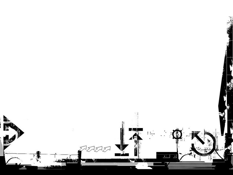 abstract black and white graphic