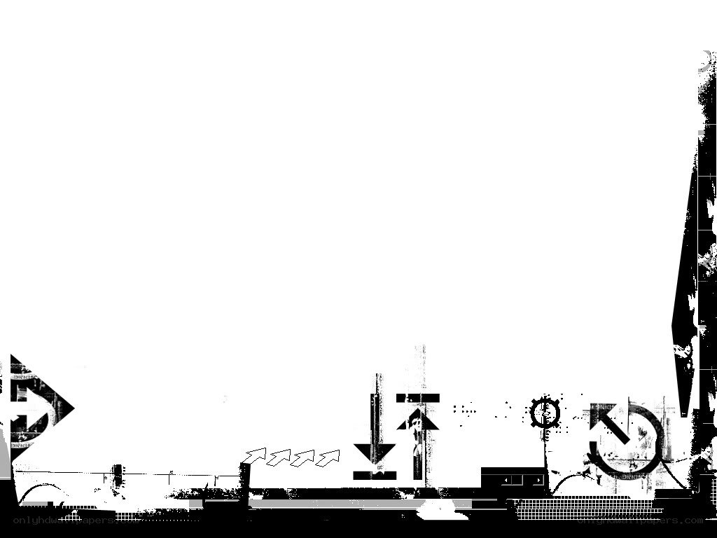 abstract black and white graphic