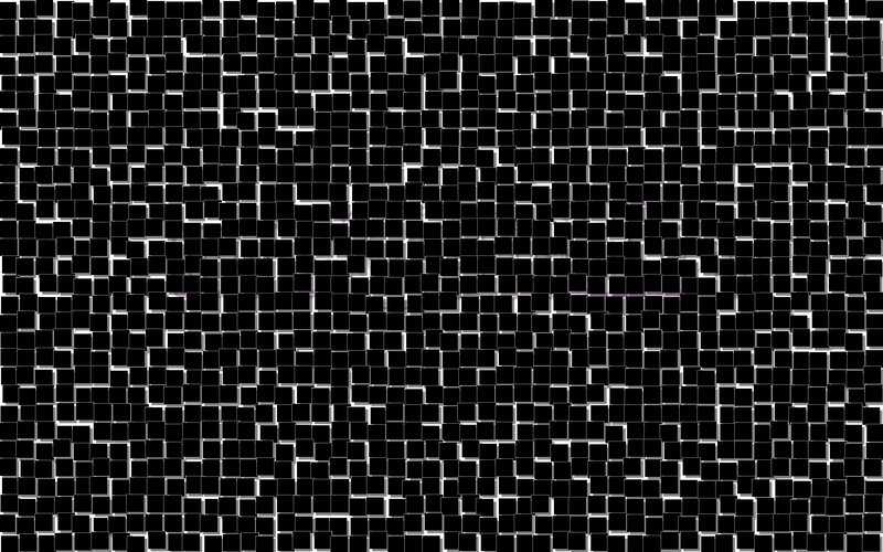abstract black and white mosaic