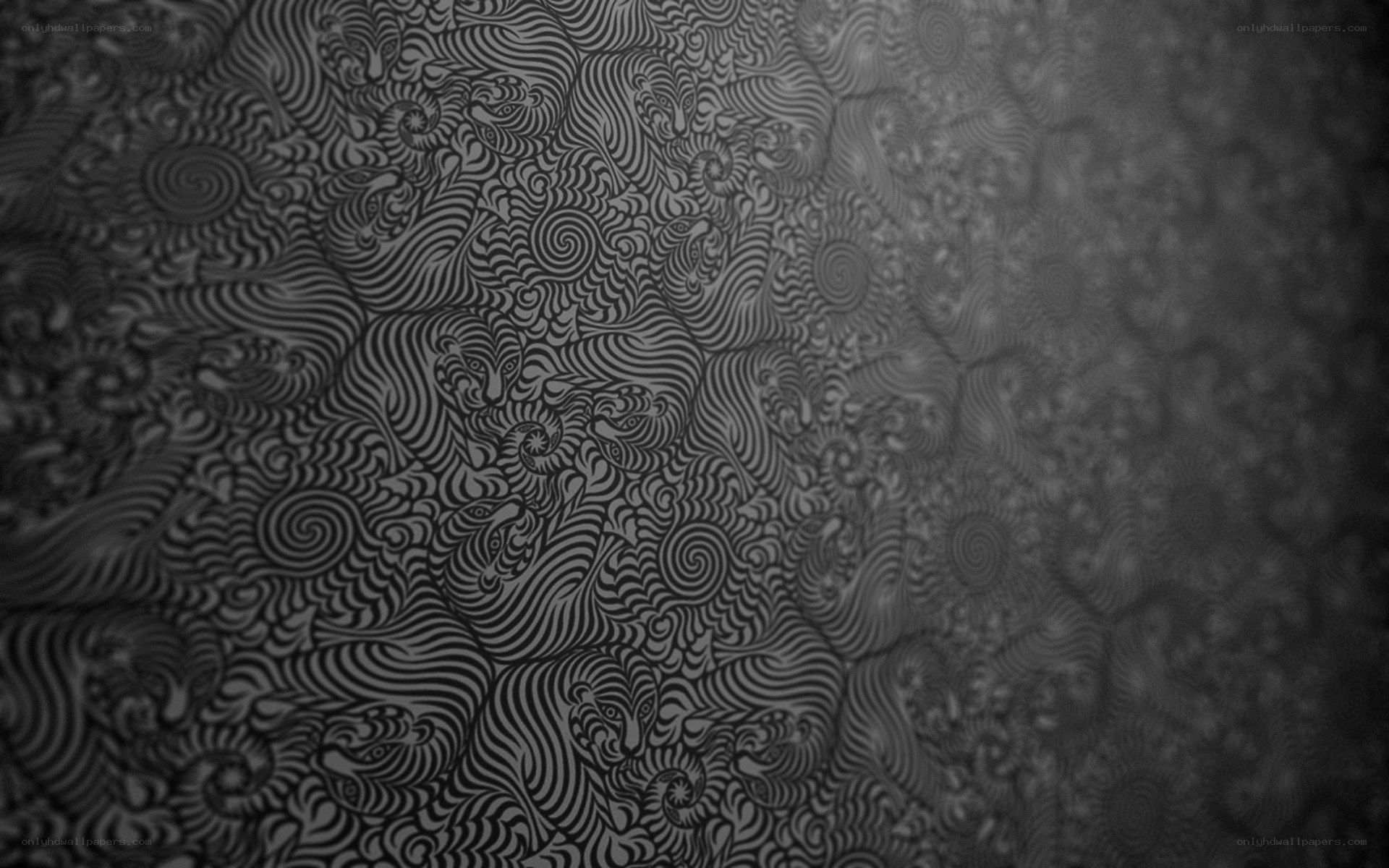 abstract black and white pattern