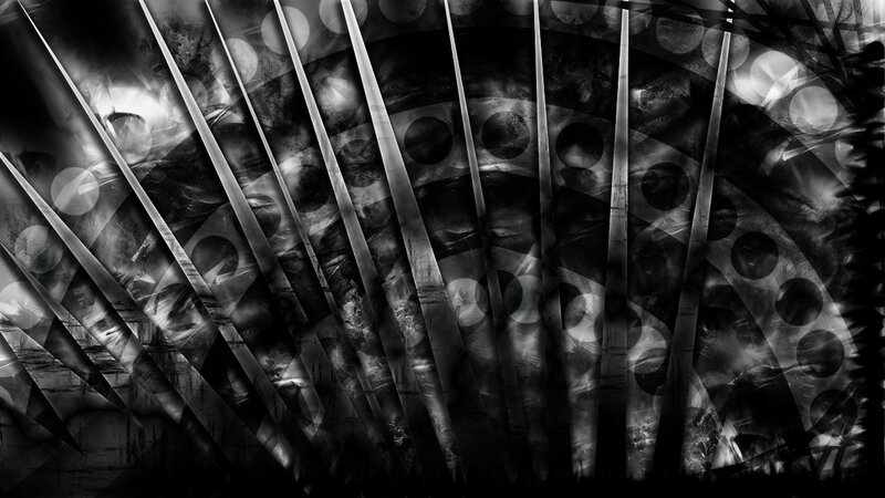 abstract black and white pattern