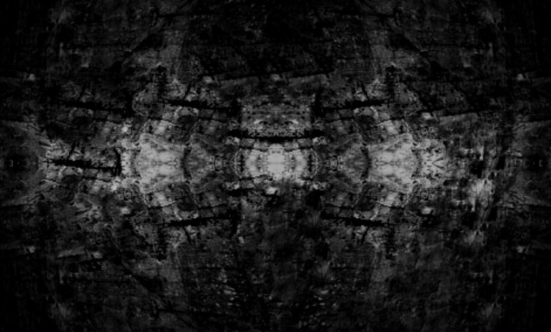 Abstract Black and White Pattern — Dark