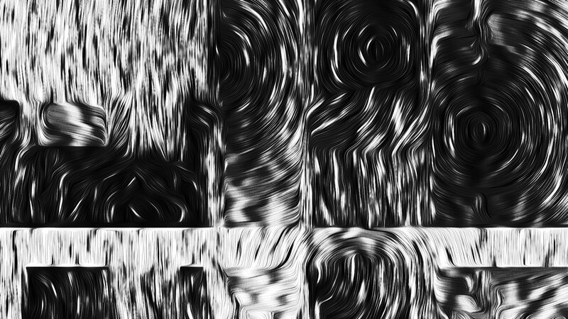 Abstract Black and White Pattern — Dynamic