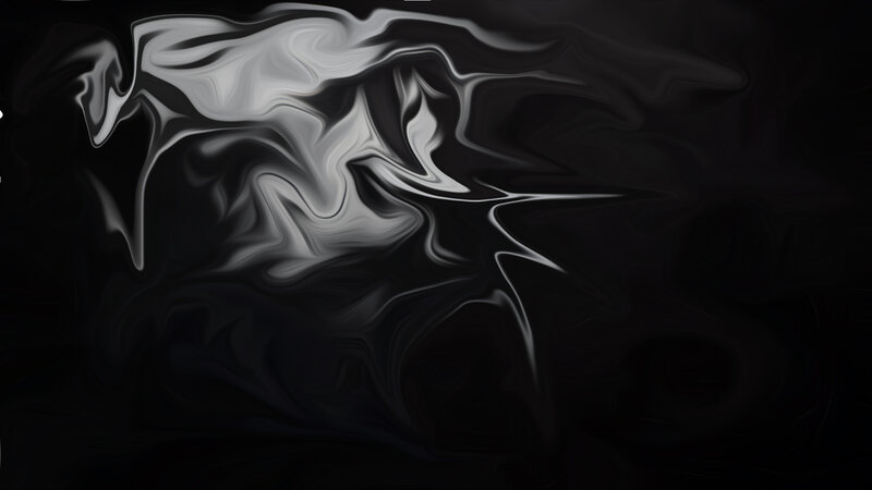 Abstract Black and White Swirls — Dramatic