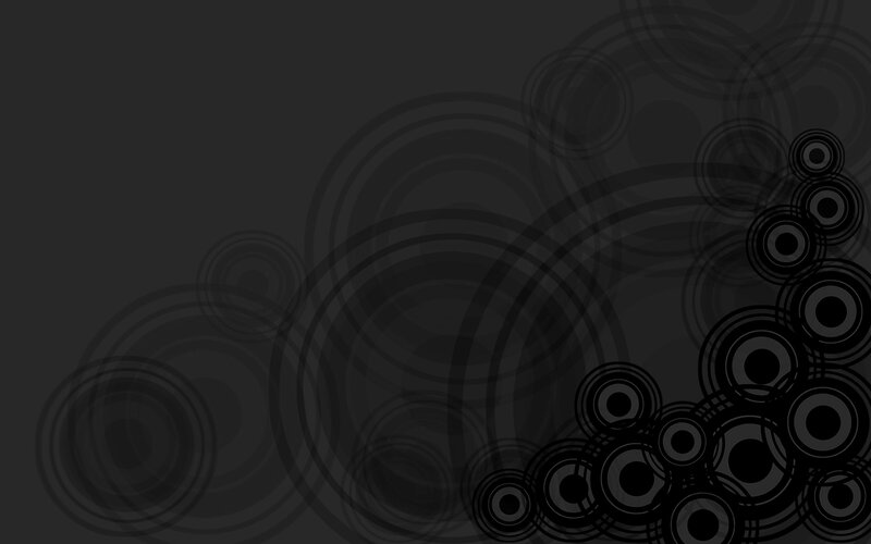abstract black circle pattern