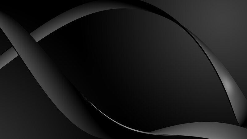 Abstract Black Curves — Minimalist